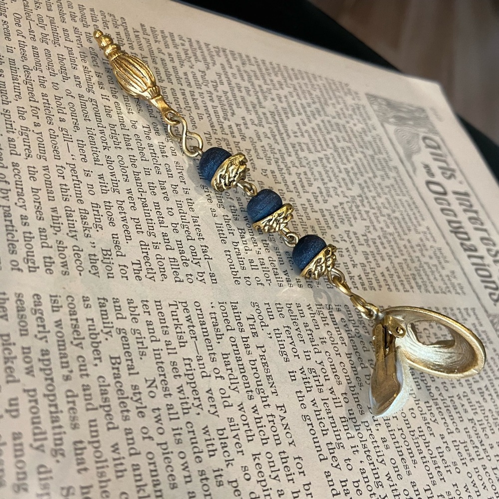 Vintage Marcy Feld ( 1 ) Earring - Picture 4 of 11